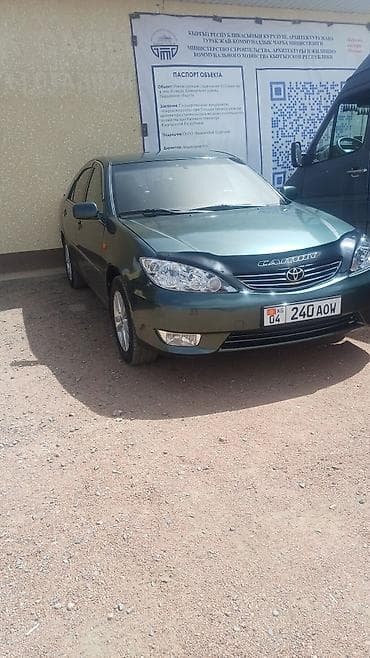 Транспорт: Toyota Camry: 2002 г., 2.4 л, Автомат, Газ, Седан — 2