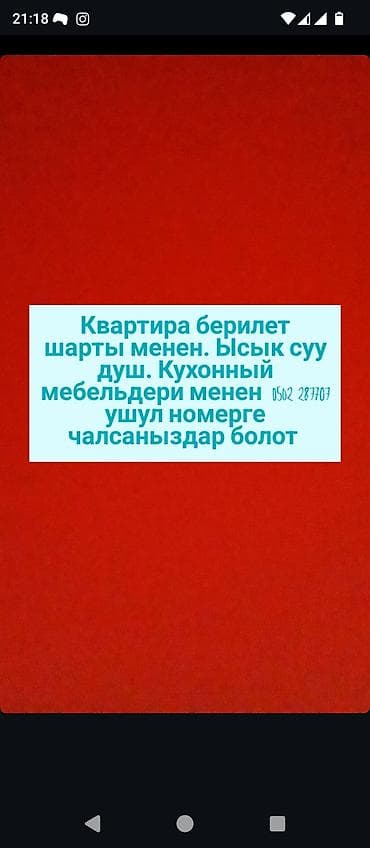 Студия, Без подселения, С мебелью частично