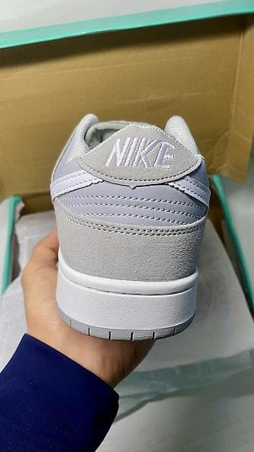 Мырзалардын бут кийими: Эркектердин кроссовкасы, 43, Nike, Жаңы, түсү - Боз, Өзү алып кетүү — 5