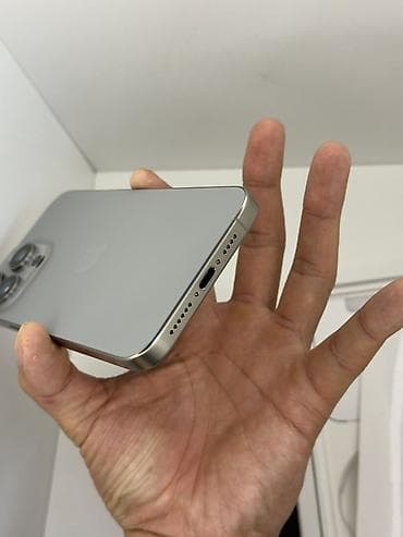 redmi 13 с: IPhone 15 Pro Max, Колдонулган, 256 ГБ, Natural Titanium, Куту, 87 % — 8