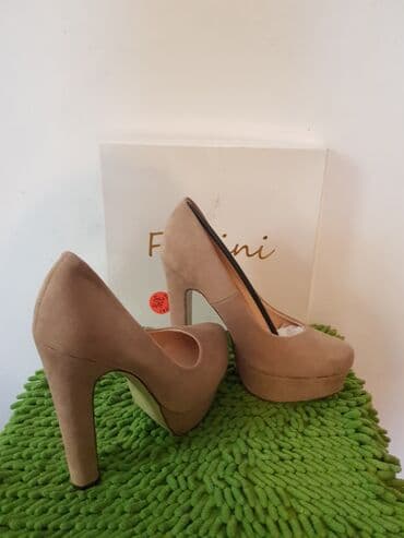 туфли беж цвет: Продаю новые туфли 37 размер, натуральная замша. Бренд Fersini — 3