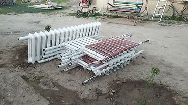 наружний блок: Радиаторы отопления + пластиковые окна - Чугунные секционные — 3