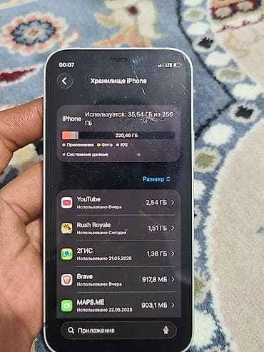 холодильники бу купить: IPhone 12 mini, Б/у, 256 ГБ, Зеленый, Чехол, 85 % — 10