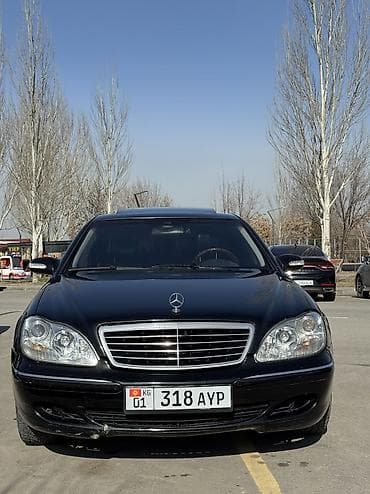 Mercedes-Benz S-Class: 2002 г., 5 л, Автомат, Бензин, Седан