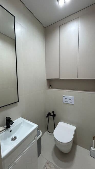 гостиница бишкек рядом: 3 комнаты, 103 м², Элитка, 5 этаж, Дизайнерский ремонт — 12