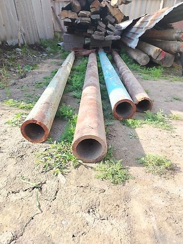 Стальные трубы б/у - Материал: сталь - Тип: круглые, толстостенные - — 6