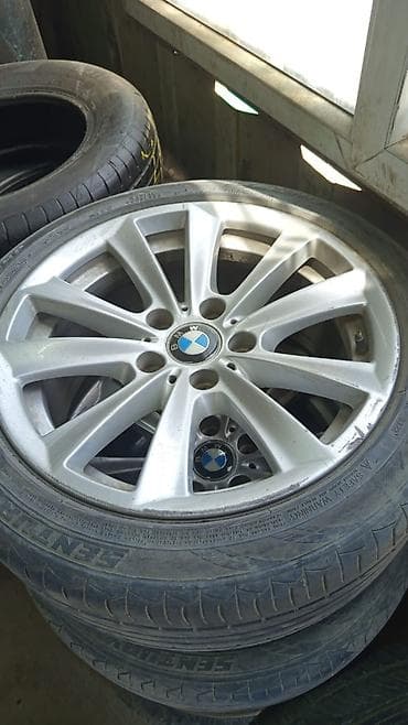 Колеса в сборе 225 / 45 / R 17, Лето, Б/у, Комплект, Литые, отверстий - 5