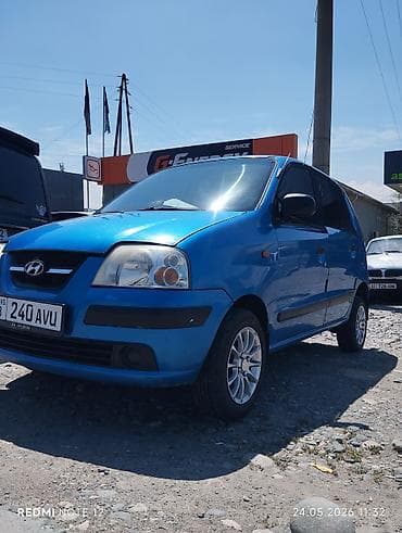 китайская маленькая машина: Hyundai Atos: 2007 г., 1.1 л, Механика, Бензин, Хэтчбэк — 2
