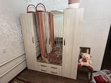 стол стул мебель: Спальный гарнитур в современном стиле, цвет светлый дуб/венге — 3