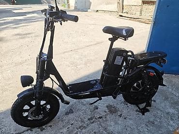 Электроскутер с сиденьем и съёмным аккумулятором Характеристики и