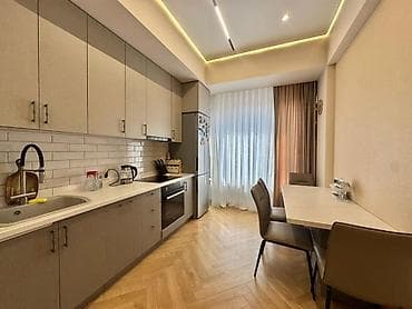 старый талчоктон квартира керек: 2 комнаты, 80 м², Элитка, 2 этаж, Евроремонт — 3