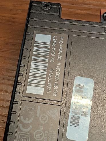 Настольные ПК и комплектующие: Видеокарта для ПК, Б/у, NVidia, Titan, 12 ГБ — 5