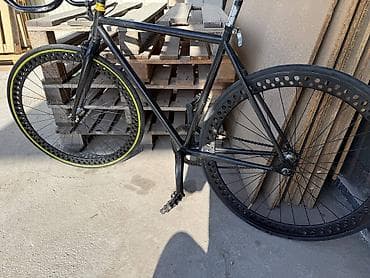 fixed gear: Шоссейный велосипед, Lespo, Рама M (156 - 178 см), Б/у — 1