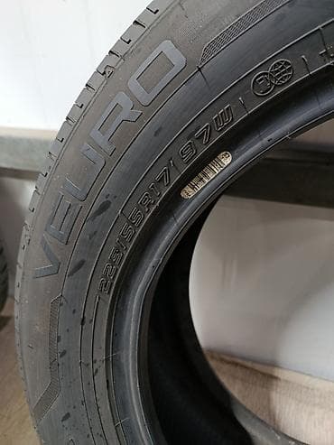 Транспорт: Шины 225 / 55 / R 17, Лето, Б/у, Легковые, Япония, DUNLOP — 2