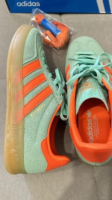 Кроссовки, 38, Adidas, Новый, цвет - Зеленый, Самовывоз, Платная доставка