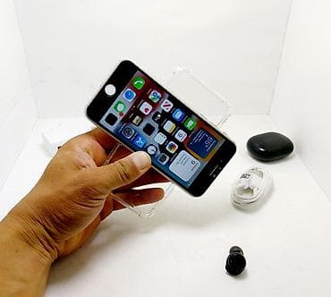 iphone 8s plus: IPhone 7, Б/у, 128 ГБ, Серебристый, Наушники, Зарядное устройство, Защитное стекло, 100 % — 5