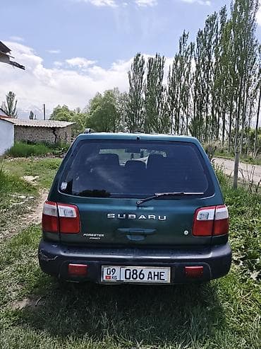 ош жапалак: Subaru Forester: 2000 г., 2 л, Кол менен иштөөчү, Бензин, Кроссовер — 5