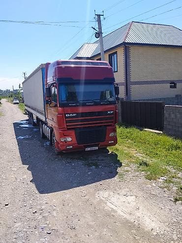желмаян кабинка: Тягач, DAF, 2006 г., Тентованный — 1