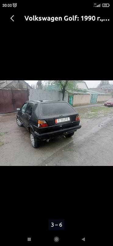 Продажа авто: Volkswagen Golf: 1990 г., 1.8 л, Механика, Бензин, Хэтчбэк — 2