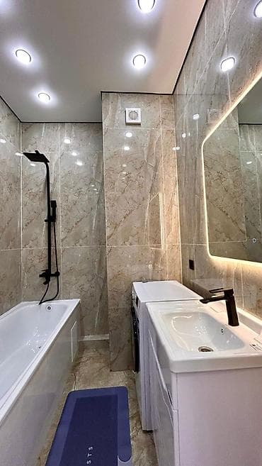 сдается квартира мкр джал: 2 комнаты, 67 м², Элитка, 2 этаж, Дизайнерский ремонт — 5