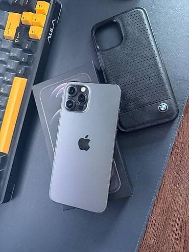 iphone 12 pro max цена: IPhone 12 Pro Max, Б/у, 128 ГБ, Графит, Чехол, Кабель, Коробка, 79 % — 1