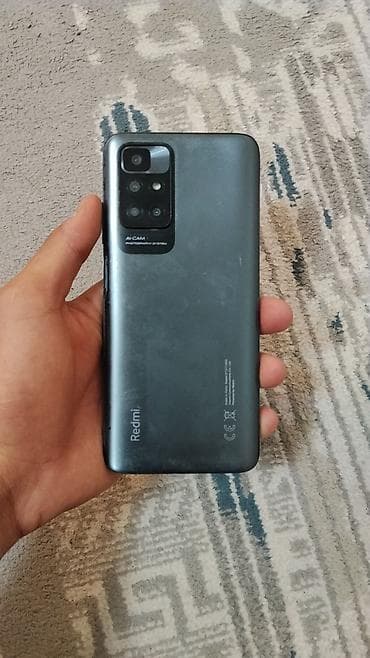 пионер 2 дин: Redmi, Redmi 10, түсү - Боз — 1