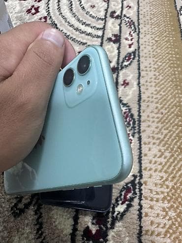i5 3330: Apple iPhone 11, 128 GB АКБ 100% алмашкан. цвет Green (зелёный) — 2