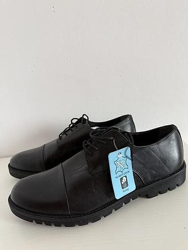 Ботинки: Мужские туфли, 40, 41, 42, Новый, цвет - Черный, Самовывоз — 7