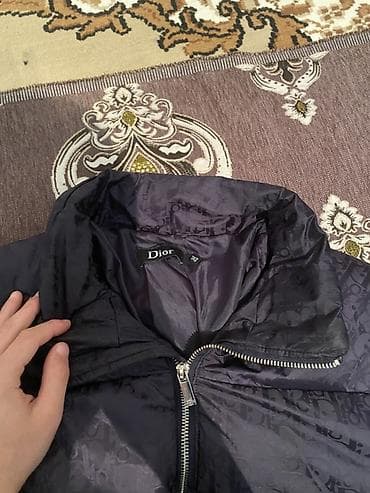 Үй костюмдары: Эркектердин курткасы, 4XL, Dior, Колдонулган, түсү - Көк, Акылуу жеткирүү — 4