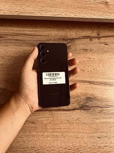 beeline smart: Samsung Galaxy A35 5G, Б/у, 128 ГБ, цвет - Черный, В рассрочку, 2 SIM — 1
