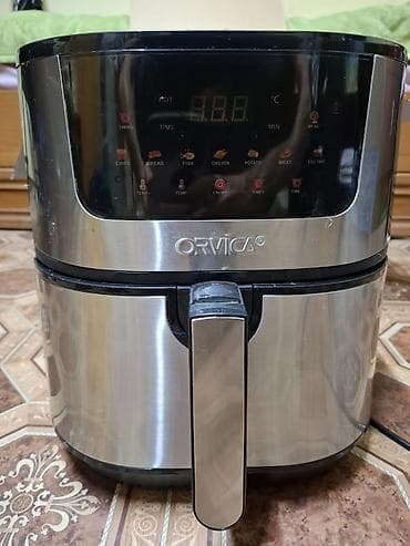 фрютер: Аэрогриль ORVICA ORM-3851B (Air Fryer) - Объем: 12 л - Мощность: 3200 — 1