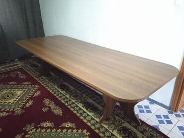 закройный стол бу: Стол для зала, Б/у, Не раскладной, Овальная — 5