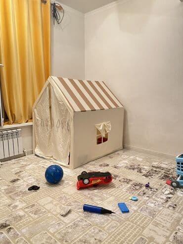 кухня игровая: Детский игровой домик. Уютный большой домик в спокойных оттенках. Из — 2