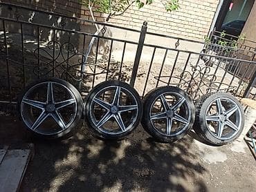 Колеса в сборе R 19, Зима, Комплект, Легковые, Литые, отверстий - 5