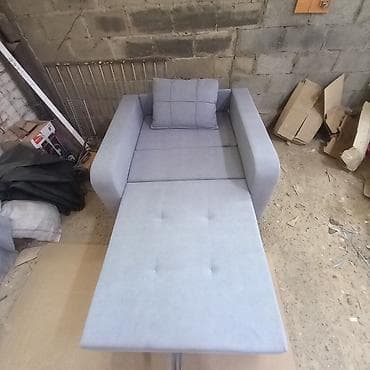 шкаф в ванную: Кресло-кровать, Новый, Односпальный, Самовывоз, цвет - Синий — 3