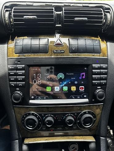 Андройд на w203 рестайлинг Mercedes-Benz (форм-фактор 2DIN под