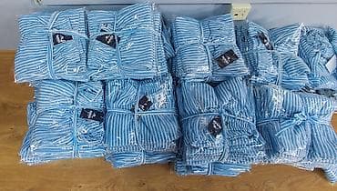 двойка шорты: Брюки Лето, Made in KG, Лен, Новый, Стандарт — 2