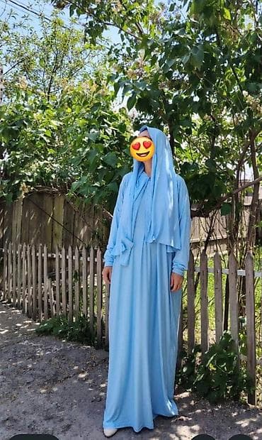 платя на той: Повседневное платье, Лето, Длинная модель, Оверсайз, Стандарт — 1