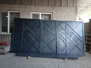Металлические распашные ворота с калиткой
- Высота 2 метра at lalafo.kg Металлические распашные ворота с калиткой
- Высота 2 метра