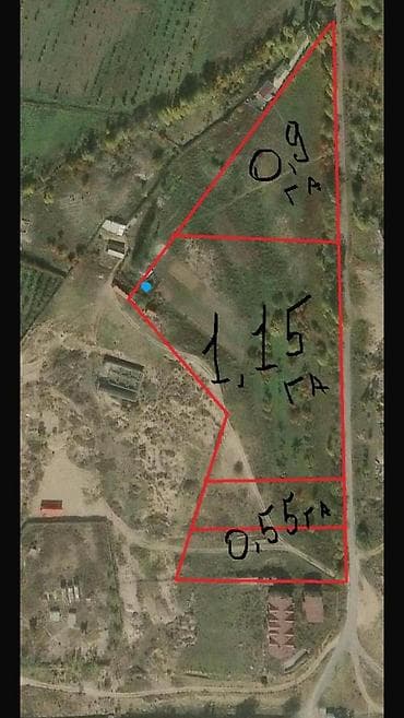 участок село токбай: 260 соток, Для строительства, Красная книга — 1