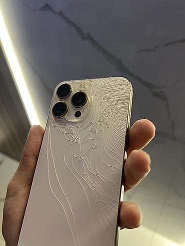 IPhone 16 Pro Max, Колдонулган, 256 ГБ, Desert Titanium, 99 % — 6