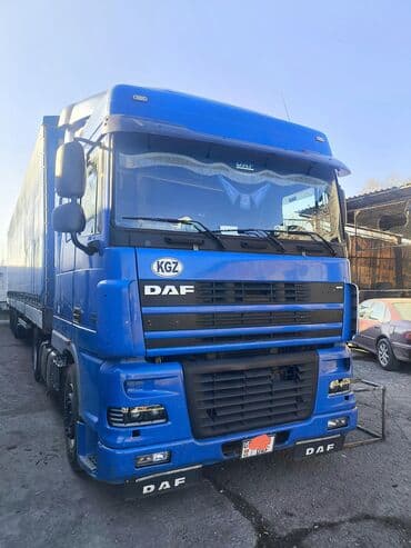 Тягач, DAF, 2004 г., Тентованный