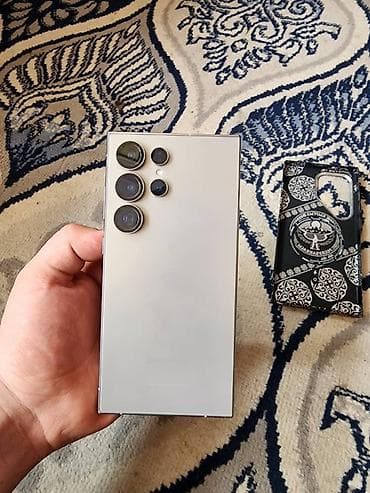 Смартфон с дизайном в стиле Samsung Galaxy S24 Ultra (плоские грани