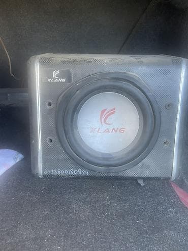 Аксессуары и тюнинг: С проводами отдамСабвуфер KLANG в корпусе - Автомобильный активный — 4