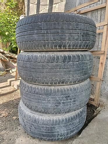 Шины 265 / 65 / R 17, Всесезонная, Б/у, Комплект, Внедорожные (АТ/МТ), Япония, Dunlop