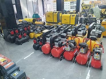 кампресоры: Компрессор Для покраски, Электрический, Поршневой, Новый — 5