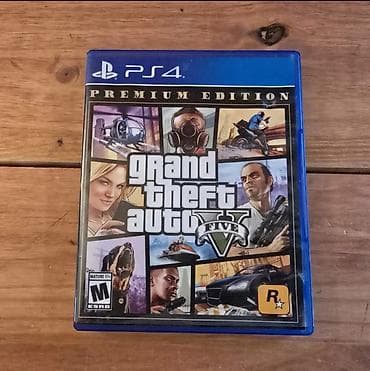 jump force: Игра Grand Theft Auto V — Premium Edition (PS4) Есть царапины но диск — 1