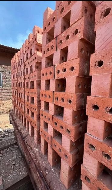 кирпия: Пустотелый, дырчатый, Жженый кирпич, Одинарный, 250×120×65 — 3