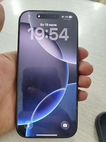 pro: IPhone 16 Pro, цвет Black Titanium (чёрный титановый) Телефон таза — 1