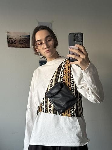 s m: Поясная сумка, бананка, Материал: Экокожа, Унисекс — 1